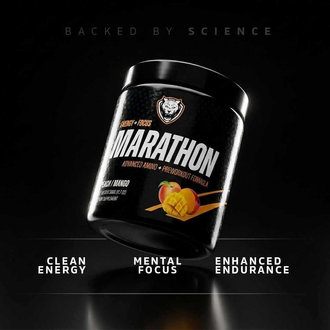 MARATHON Endurance Supplement — All-in-One Formula for Runners & Athletes
