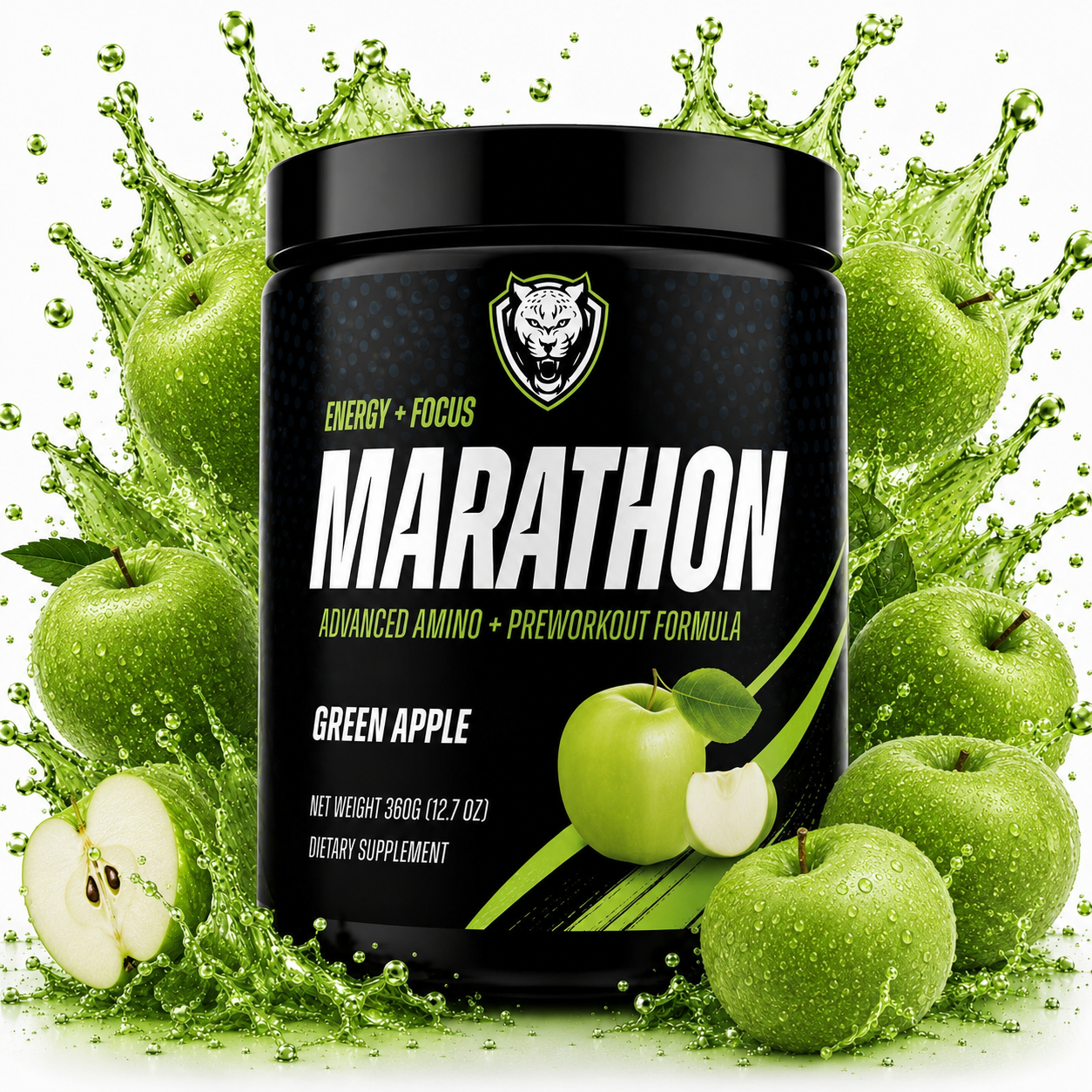 MARATHON Endurance Supplement — All-in-One Formula for Runners & Athletes