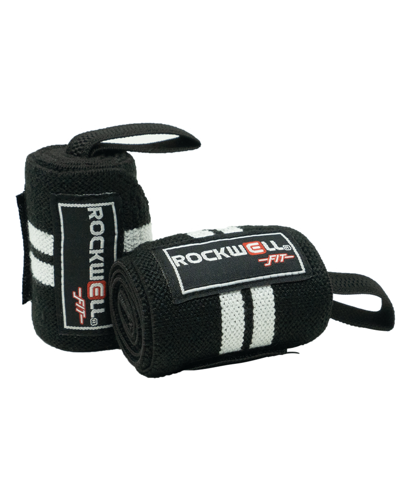 Rockwell Fit™ Wrist Wraps 24" — Lifting Support for Athletes & Creators