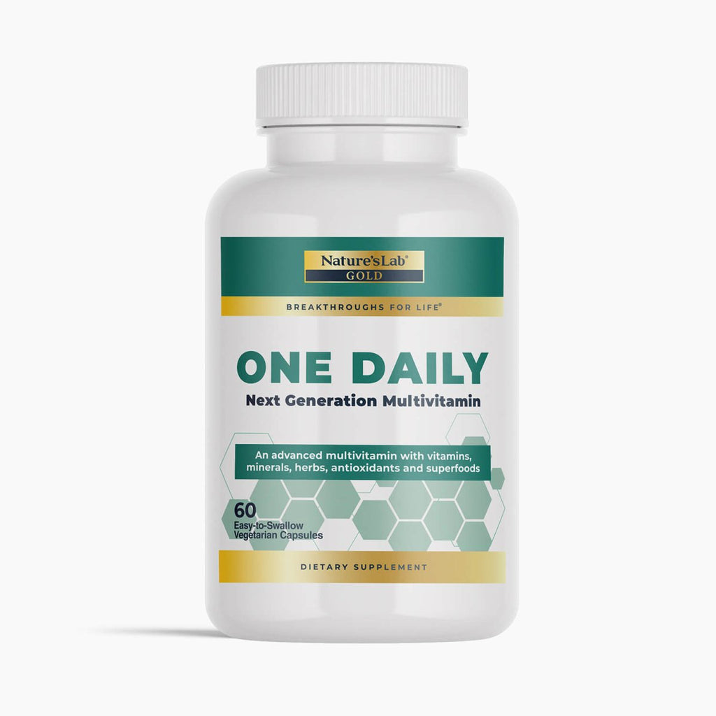 Nature's Lab Gold One Daily Multivitamin — 30+ Nutrients in a Single Capsule
