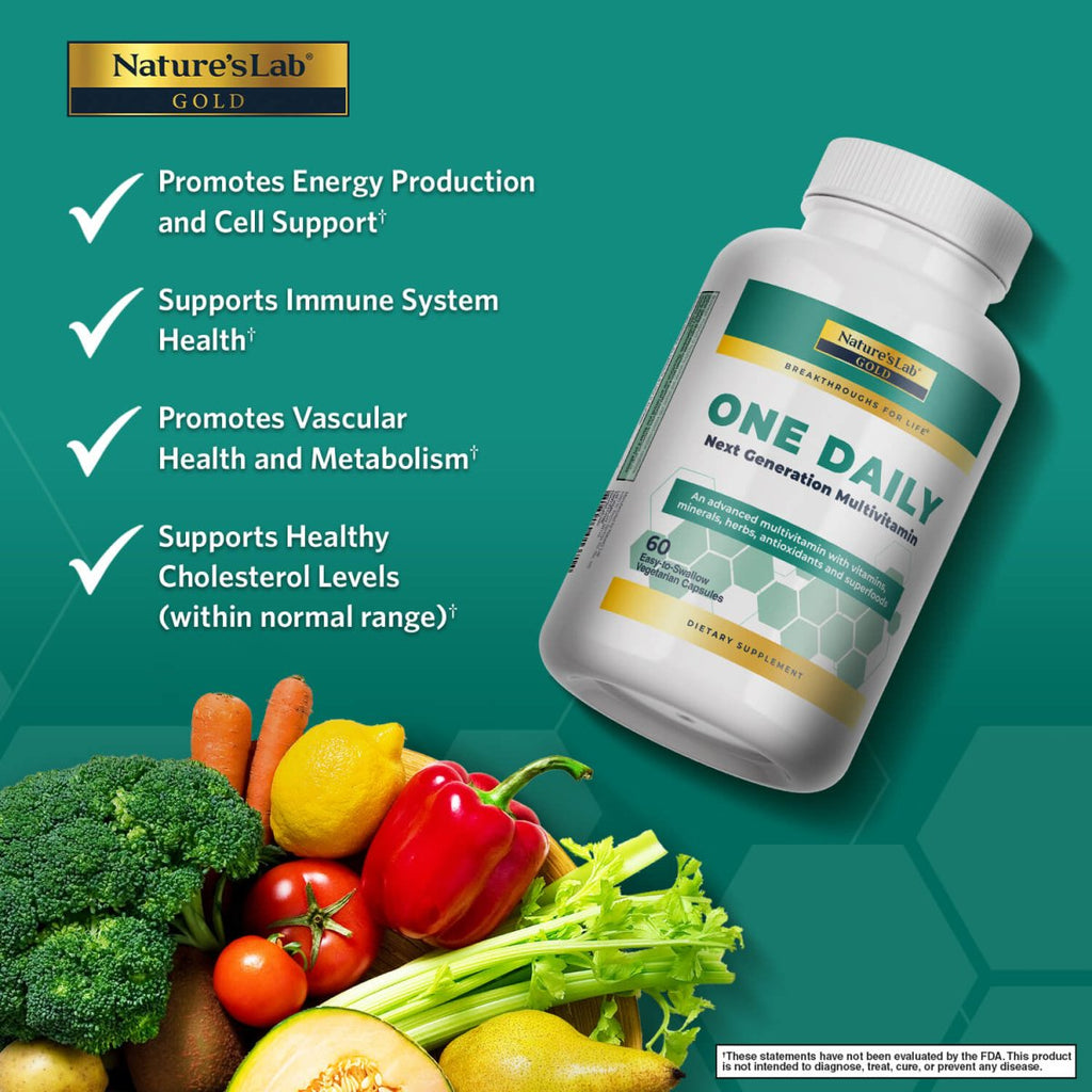 Nature's Lab Gold Fall Wellness Kit — 3-Supplement Bundle for Seasonal Health