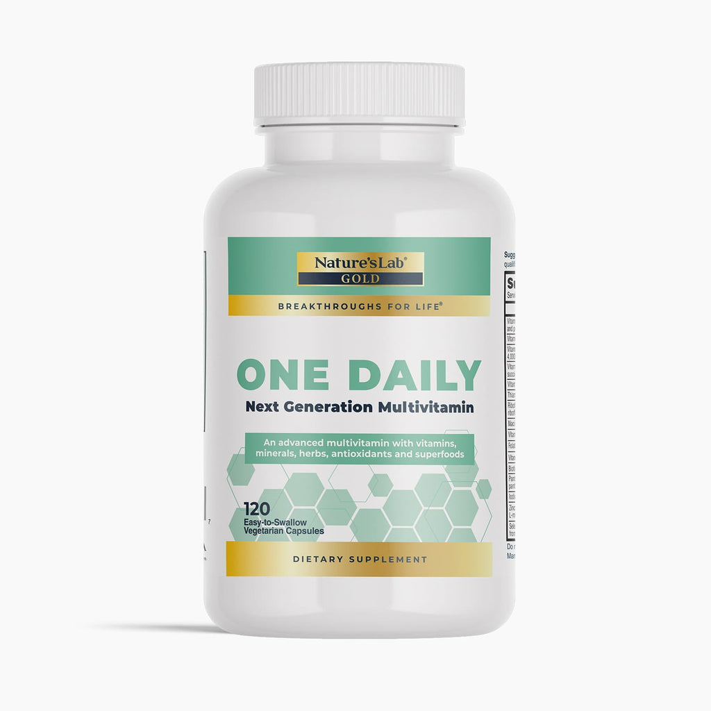 Nature's Lab Gold One Daily Multivitamin — 30+ Nutrients in a Single Capsule