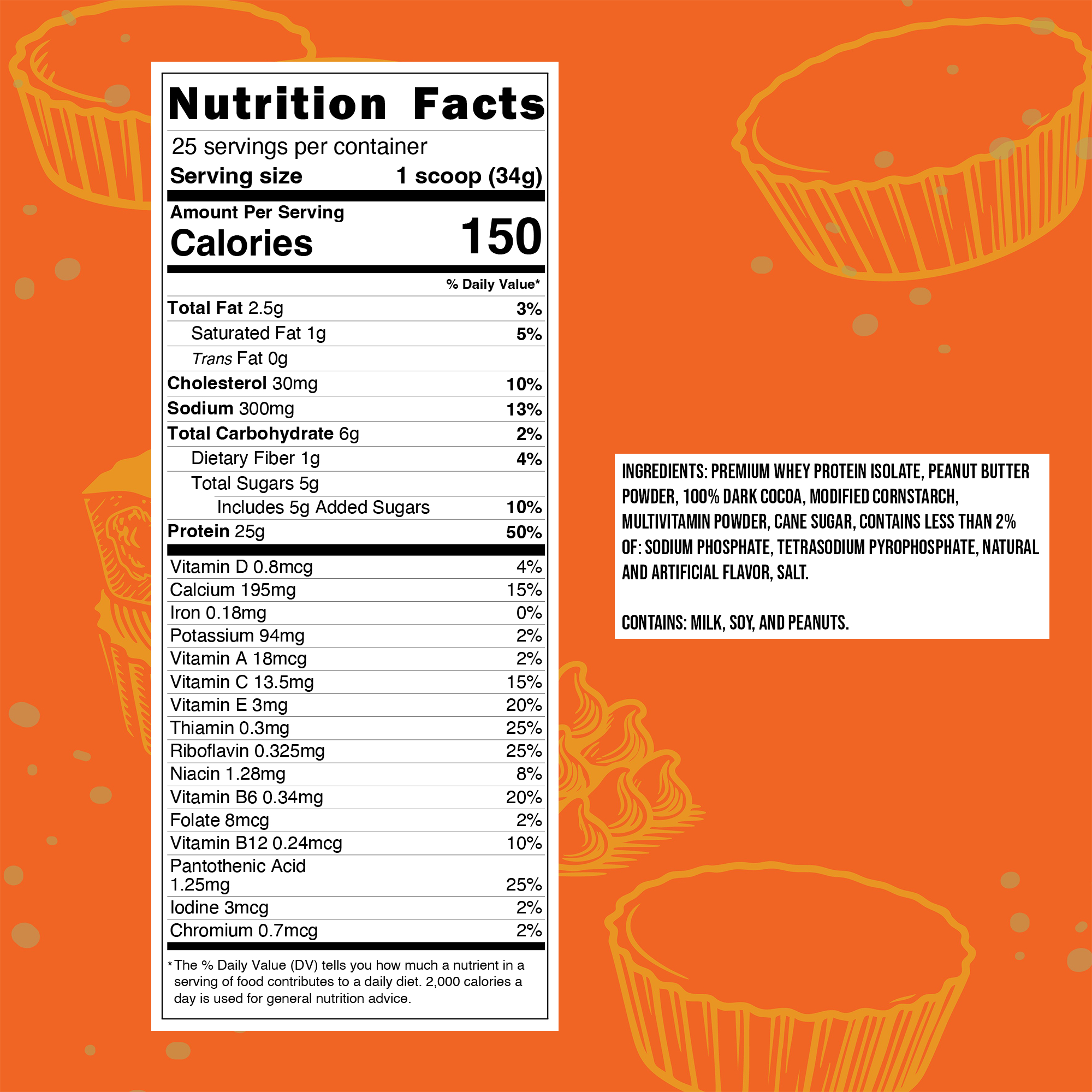 Whey Protein Powder — High-Performance Fuel in 3 Delicious Flavors